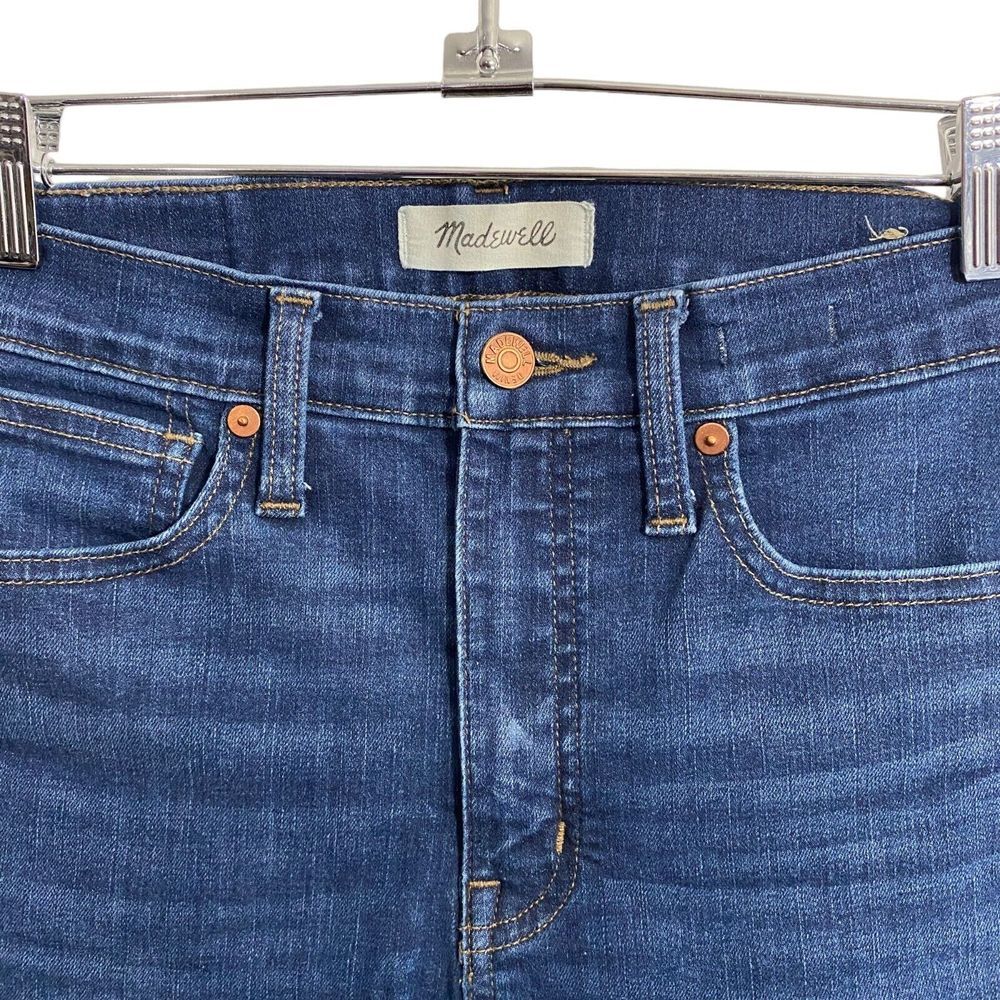 Madewell Jeans 10" High Rise‎ Skinny Women's Size 26 Blue Denim Cotton Blend